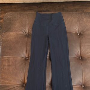 Lululemon Navy Flared Yoga Pants